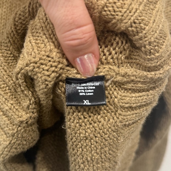 Jenni Kayne Cruise Cocoon Crewneck in size XL Carmel - Picture 6 of 9